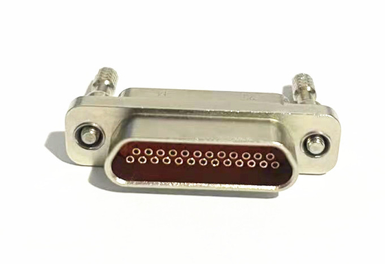 Solder Series J30J Series ตัวเมีย 25 Pins Connector สำหรับลวดที่มีพื้นที่หน้าตัด 0.1-0.15m㎡