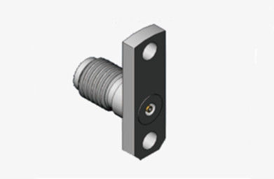 Millimeter Wave MSSM Series Female Stainless Steel RF Connector With Microstrip
