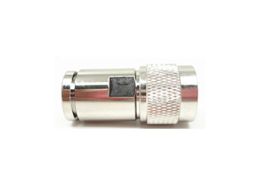 Straight Male N Type RF Connector 50Ohm Good Anti Vibration Capability
