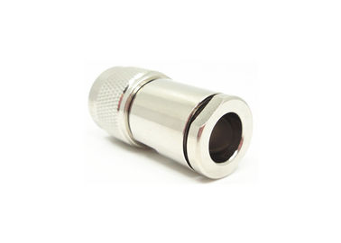 Straight Male N Type RF Connector 50Ohm Good Anti Vibration Capability
