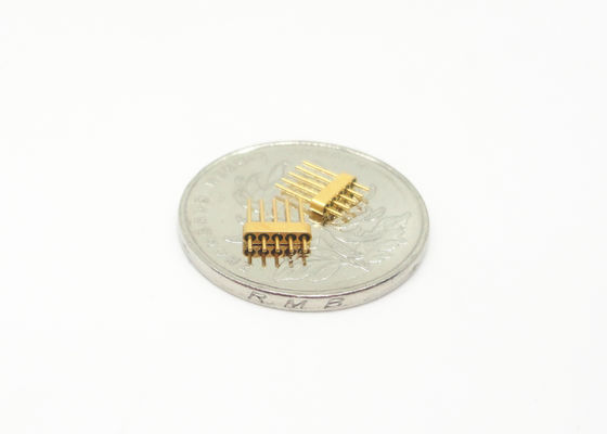 5 Pins Headers Hermetic Glass To Metal Seal Connectors 1.27mm Contact Spacing JMC-207