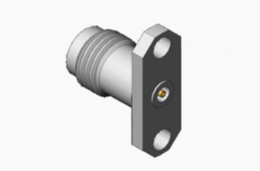 MMW Series 1.85mm ผู้หญิง RF Connector กับความลึกของรู Microstrip 2 มม.