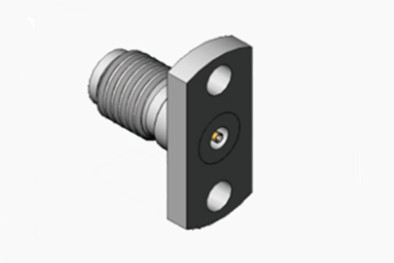50Ω วัสดุสแตนเลส MSSM ผู้หญิง RF Coaxial Connector ด้วยไมโครสเตอปสเตนเลส Plated