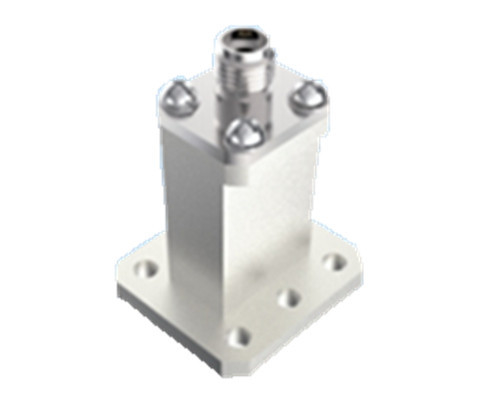 WR51 15-22GHz อะแดปเตอร์ Waveguide แบบ End Launch K2.92mm เป็น Coaxial สำหรับการบินและอวกาศ