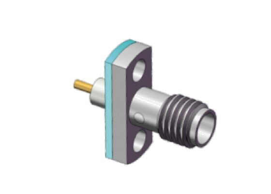เครื่องเชื่อม SSMA RF 18GHz พร้อมวงแหวนปิดสําหรับสภาพแวดล้อมที่รุนแรง
