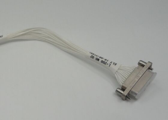 เครื่องเชื่อม J30J ซีรีส 25 ติดต่อ ชาย พล็อกที่มีความยาวสายต่าง ๆ สําหรับอุปกรณ์สื่อสาร