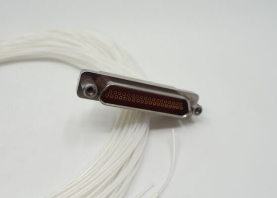 J30J Series Connector Rectangular 37contacts ซ็อคเกตหญิงที่มีความยาวสาย 300mm สําหรับระบบเรดาร์