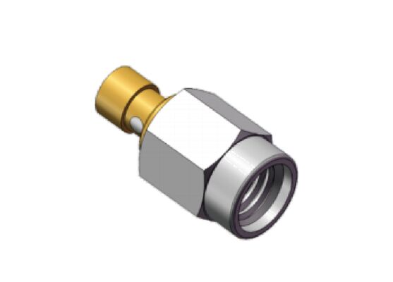 คอนเน็กเตอร์ RF โคแอกเชียล SMA ตัวผู้ SSMA ขนาดเล็ก 50 โอห์ม 18GHz สายเคเบิล CXN3506 MF108A