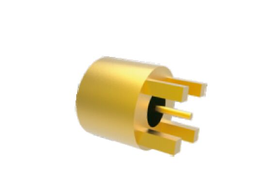 50Ω 40GHz หุ้มปิด Hermetically Kovar Alloy Shell 4 ขา ผ่านสายเชื่อมรูสําหรับ PCB Solder สายเชื่อม RF ท้องอากาศ