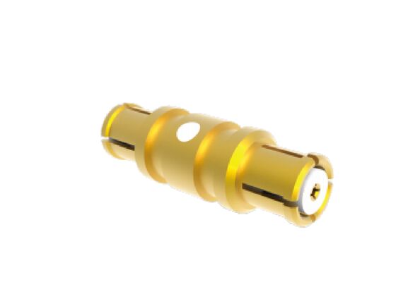 50Ω 18GHz SMP Jack to Jack Adapter ตัวเชื่อมต่อ RF การบินและอวกาศที่มีการสูญเสียการแทรกต่ำ