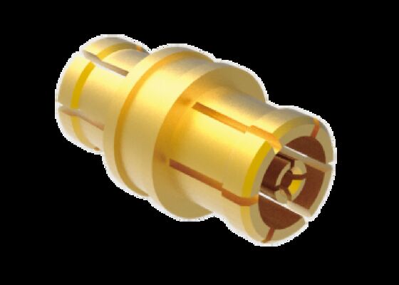50Ω 40GHz SMPM แจ็คต่อแจ็คอะแดปเตอร์ ตัวเชื่อมต่อ RF การบินและอวกาศที่มีการสูญเสียการแทรกต่ำ