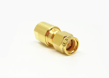 มินิขนาดทองเหลืองขั้วต่อ SMA ชาย RF สำหรับสาย LMR200 MF147B CXN3449