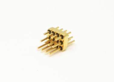 12 ปิน เครื่องเชื่อมต่อประปากระจกแฮร์เมติกต่อโลหะ Kovar 7052 Multi-pin Headers JMC-173