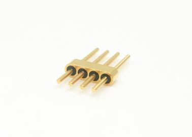 4 ปิน เครื่องเชื่อมสตางค์แฮร์เมติกจากแก้วไปยังโลหะ ระยะ 1.27 มิลลิเมตร Multi Pin Headers JMC-242